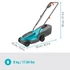 Kép 2/8 - Gardena PowerMax 30/18V P4A akkumulátoros fűnyíró akkumulátor nélkül