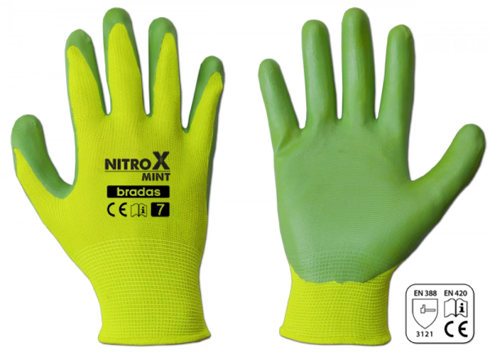 Kesztyű Nitrox Mint 8 BRADAS