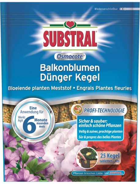 Osmocote Tablet balkonnövényekhez 25db SUBSTRAL